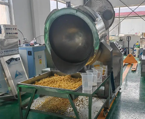 自动球形爆米花机转让，燃气/电磁可选，成色很好